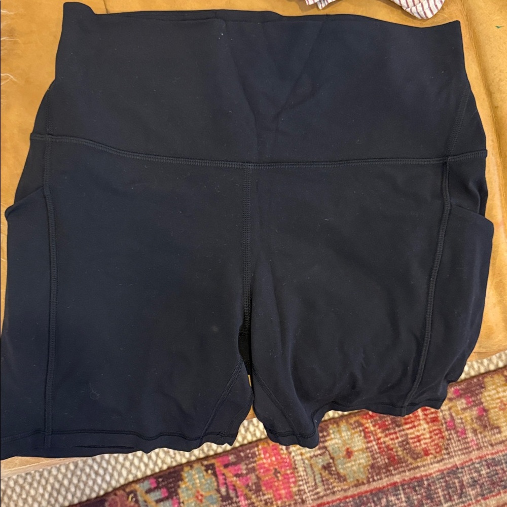 lululemon athletica Black Bike Shorts